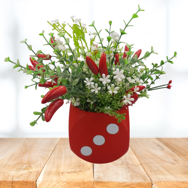 Vaso Cachepot Dado 10 x 10
